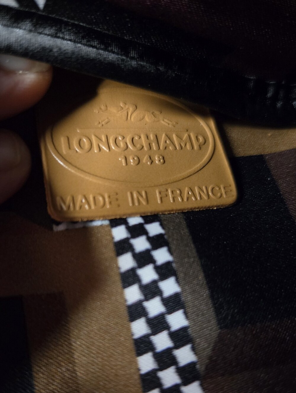 RESERVED***Longchamp Artwalk Cuir Leather Suede & Calf Hair Shoulder Bag Clutch - Picture 15 of 16